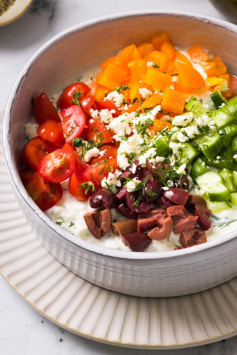 Greek Cottage Cheese Bowl – health foods diets