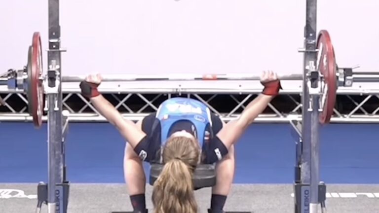 Tiffany Chapon Sets Bench Press IPF World Record En Path to Dominant Three-Peat