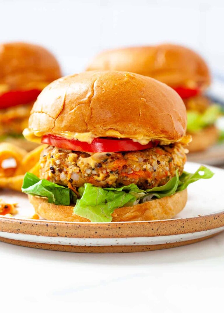 Vegan Chickpea Burgers | Kara Lydon