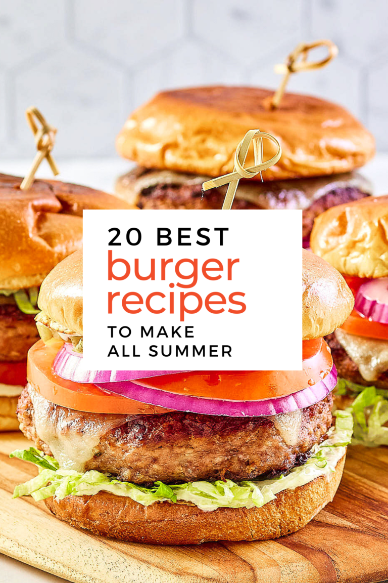 20 Best Healthy Burger Recipes