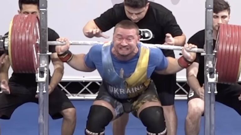 Anatolii Novopismennyi (105KG) Scores World Record Squat and Total with 2023 IPF Worlds Victory