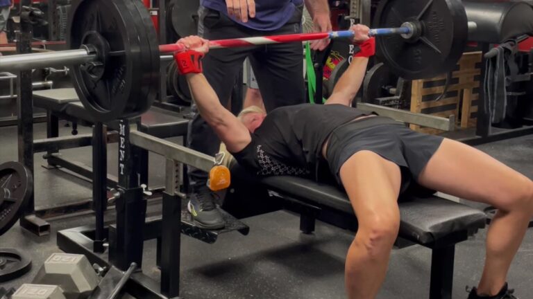 Jen Thompson Celebrates fiftieth Birthday with 145.1 Kilogram (320-Pound) Bench Press