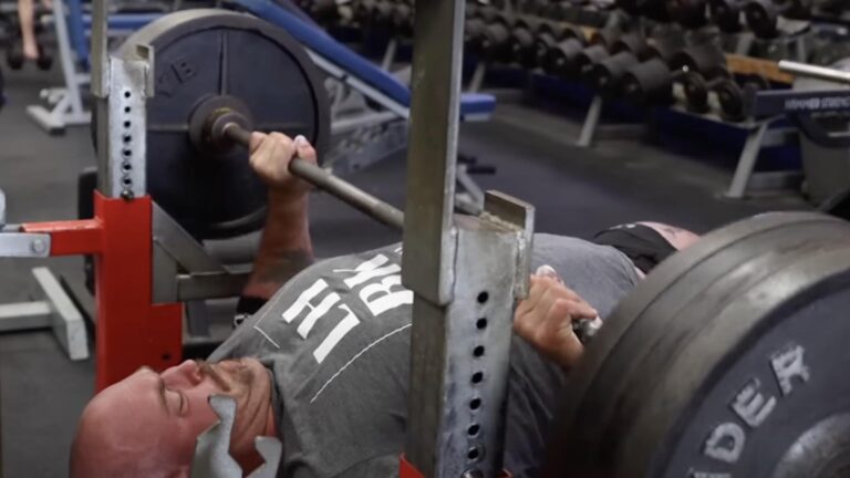 Mitchell Hooper Records 210-Kilogram (463-Pound) 3-Rep Bench Press PR