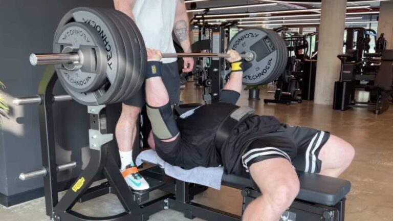 Pavlo Nakonechnyy Bench Presses 200 Kilograms (440.9 Kilos) for 7 Reps in Shaw Classic Prep