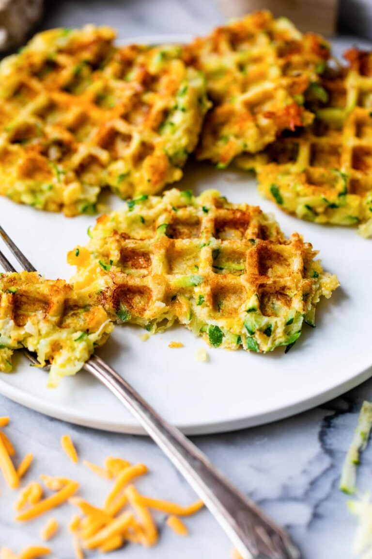 Savory Zucchini Waffles – health foods diets