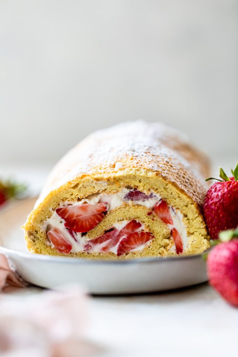 Strawberry Swiss Roll – health foods diets