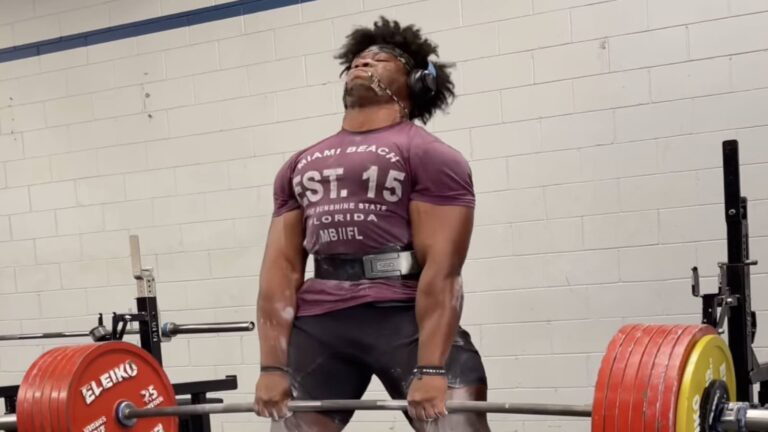 19-Yr-Old Powerlifter Jalen Faulk Deadlifts 355.1 Kilograms (783 Kilos)