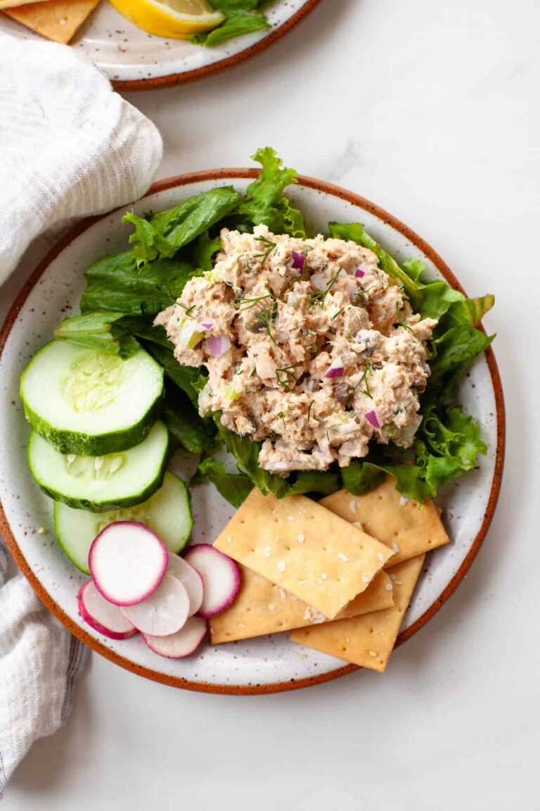 Canned Salmon Salad | Kara Lydon