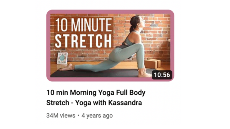 The right way to Teach Yoga on YouTube, Based on Yoga With Kassandra