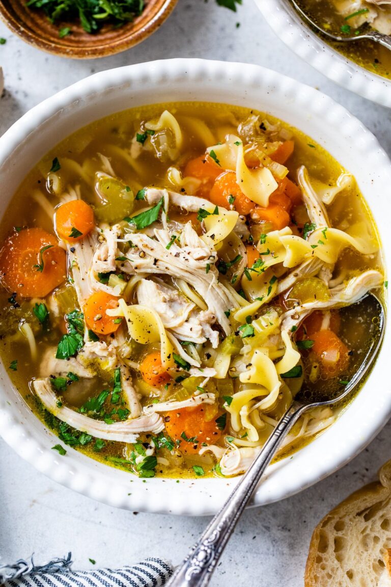 Easy Pot Chicken Noodle Soup