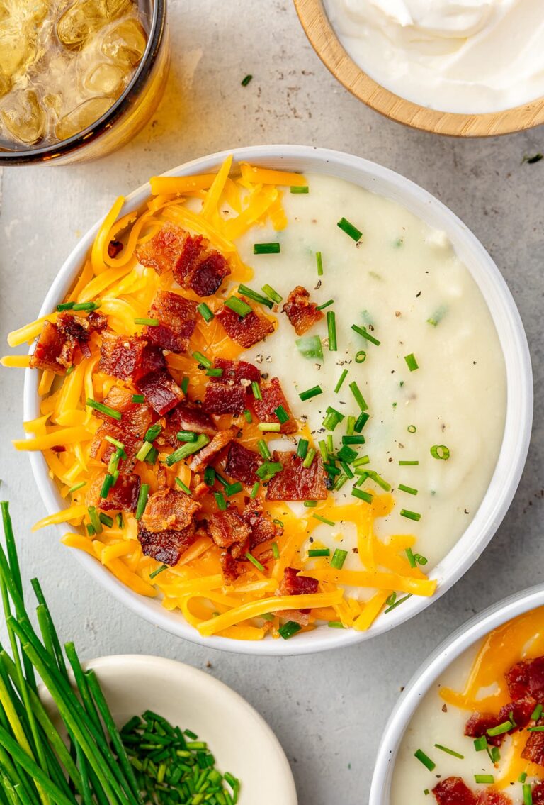 Loaded Baked Potato Soup – health foods diets