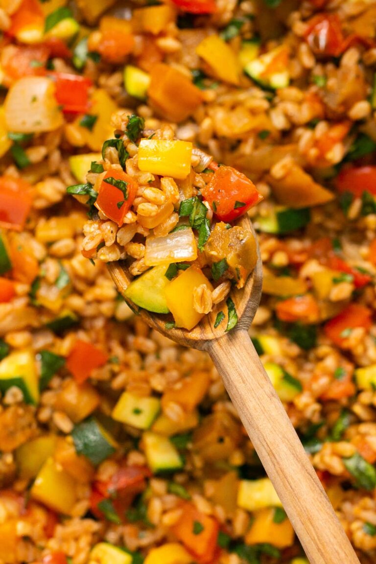 Ratatouille with Farro – health foods diets