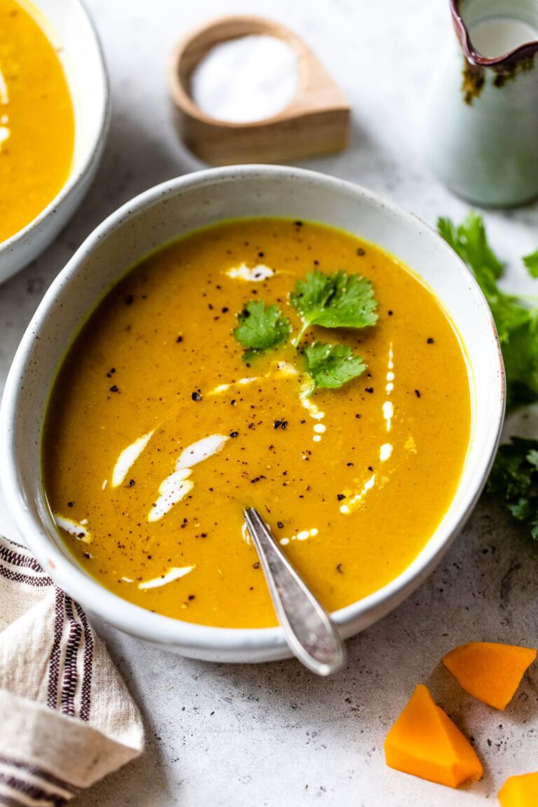 Coconut Curry Butternut Squash Soup