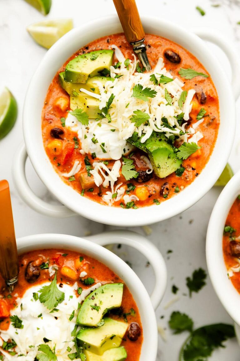 Easy Taco Soup Recipe (Fast Pot, Stovetop or Crockpot)