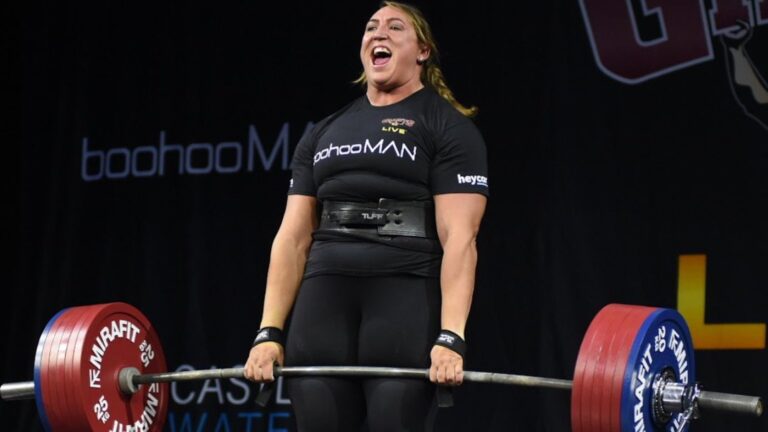 Lucy Underdown Breaks Record at 2023 World Deadlift Championships as First Woman to Deadlift 318 Kilograms (700 Kilos)