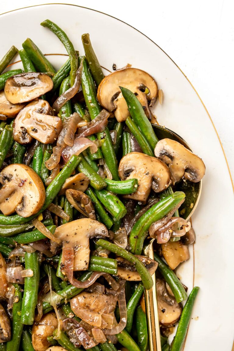 Green Beans with Mushrooms – health foods diets