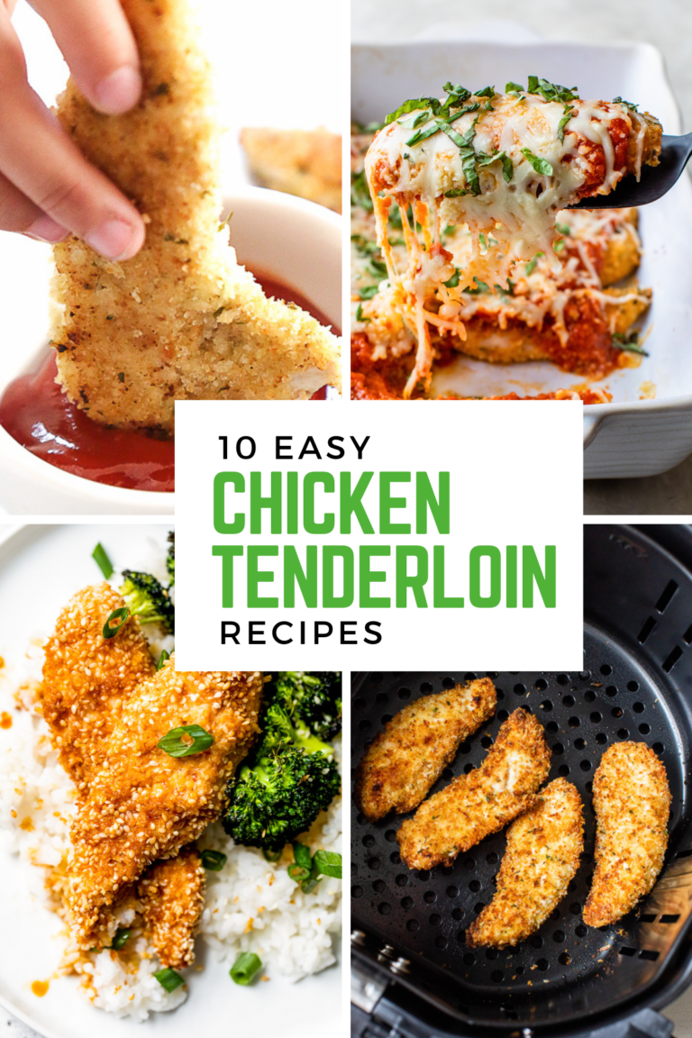 10 Easy Chicken Tenderloin Recipes l health foods diets