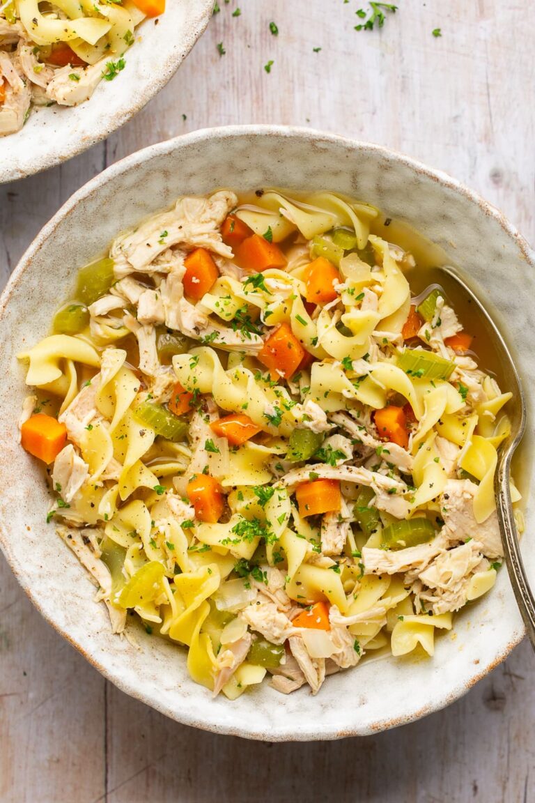 Leftover Turkey Noodle Soup – health foods diets