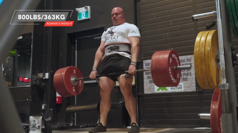 Mitchell Hooper Attempts 3 of Ronnie Coleman’s Heaviest Lifts Ever