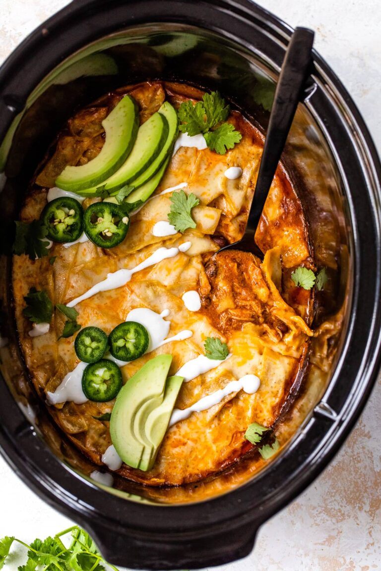 Slow Cooker Chicken Enchiladas – health foods diets