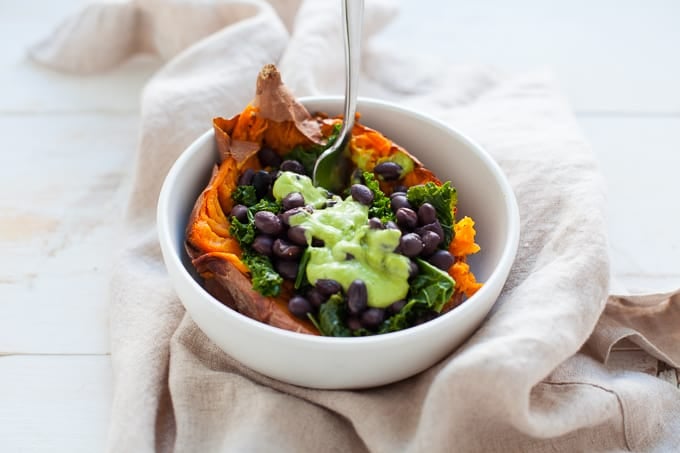 Vegan Loaded Sweet Potato – The Foodie Dietitian