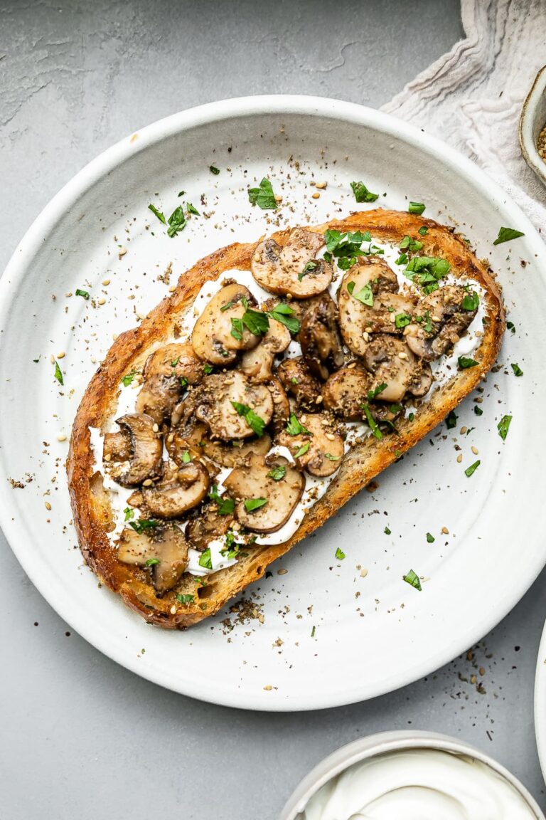 15-Minute Mushroom Toast – health foods diets