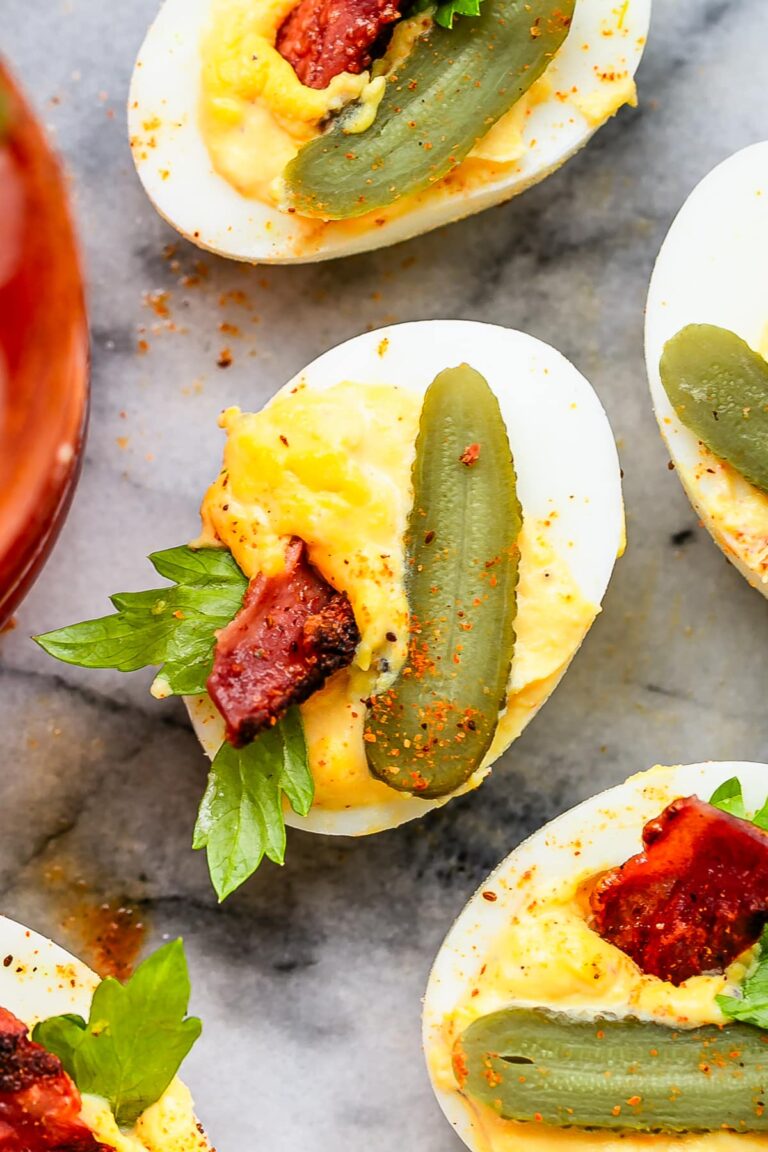 Bloody Mary Deviled Eggs – health foods diets