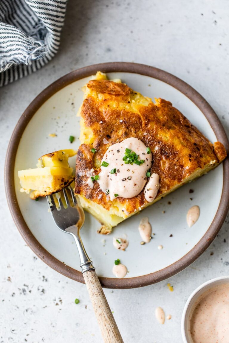 Spanish Tortilla with Pimenton Aioli